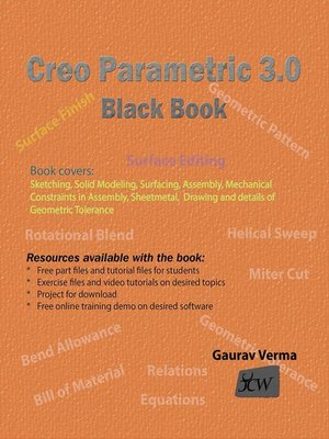 cover image of Creo Parametric 3.0 Black Book